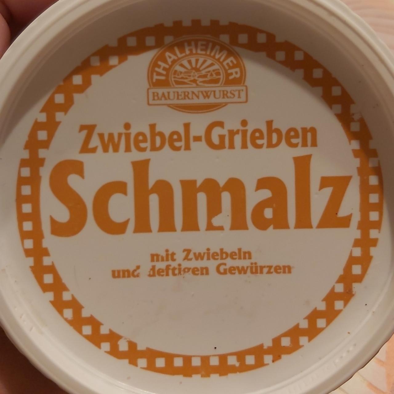 Fotografie - Zwibel Grieben Schmalz