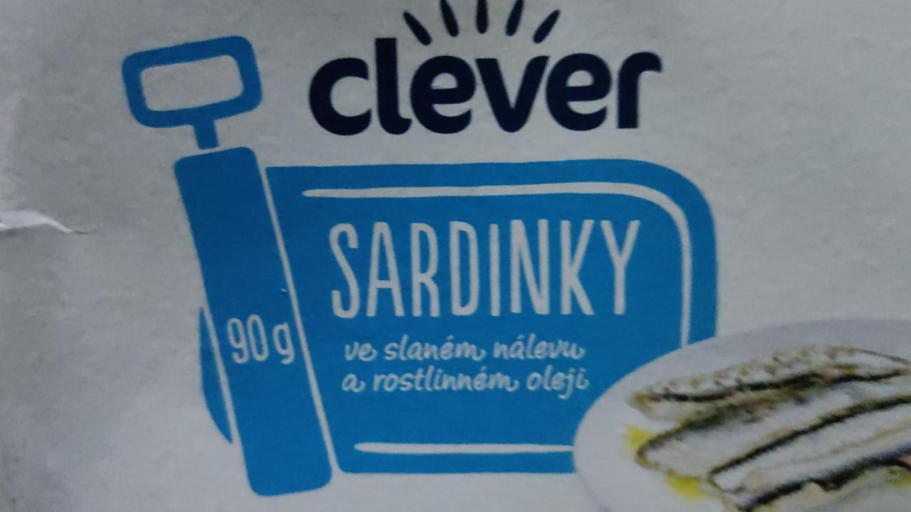 Fotografie - Sardinky ve slaném nálevu a roslinném oleji Clever