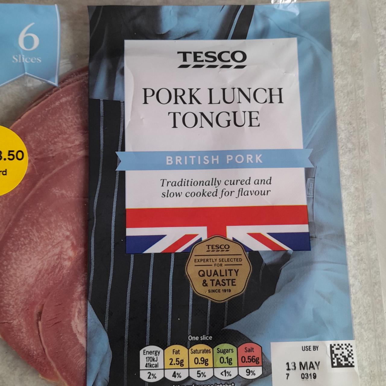 Fotografie - Pork Lunch Tongue Tesco