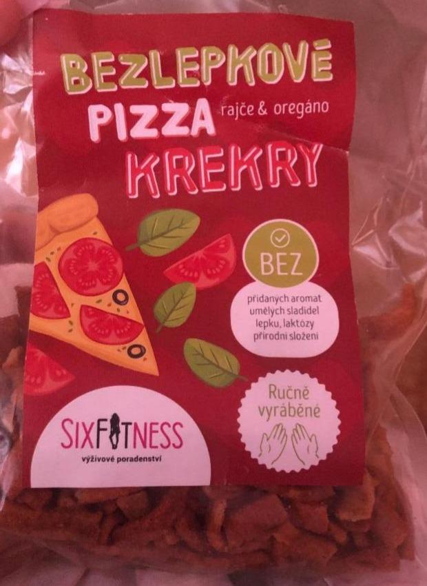 Fotografie - Bezlepkové krekry Pizza rajče & oregáno Sixfitness