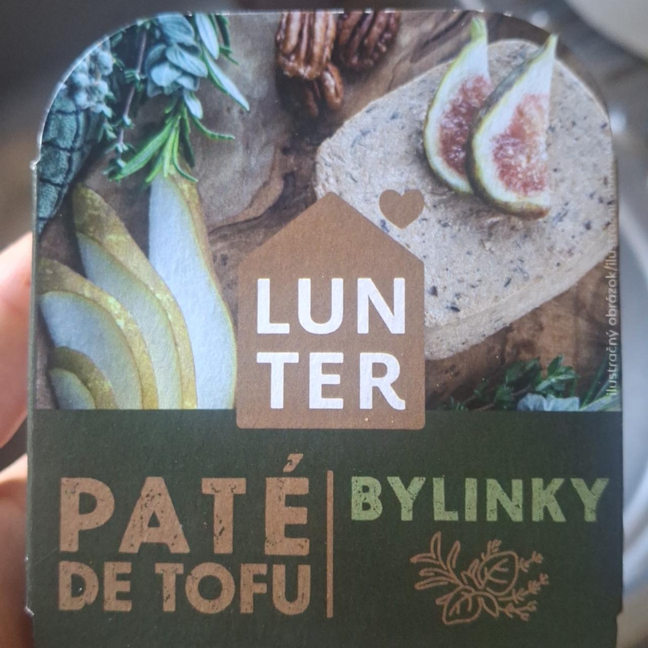 Fotografie - Paté de tofu Bylinky Lunter