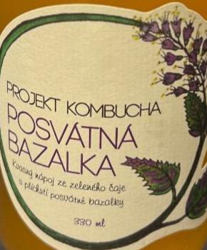 Fotografie - Posvátná Bazalka Projekt Kombucha