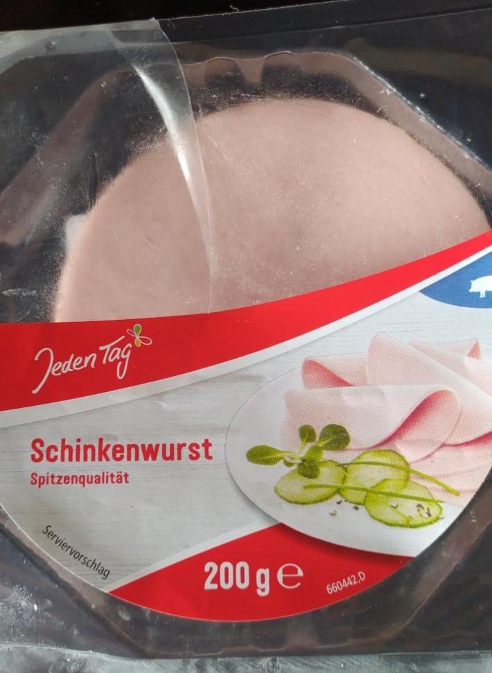 Fotografie - Schinkenwurst Spitzenqualität Jeden Tag