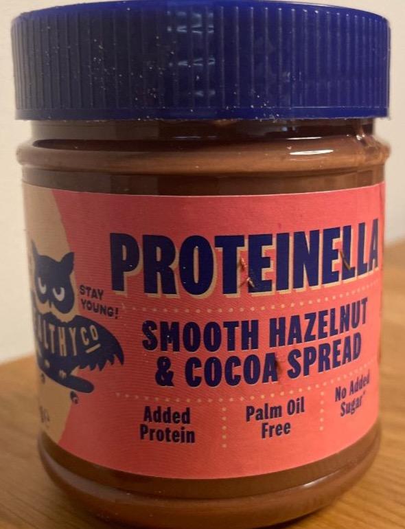 Fotografie - Proteinella smooth hazelnut & cocoa spread Healthy Co