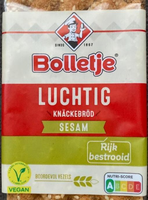 Fotografie - Luchtig knäckebrot sesam Bolletje