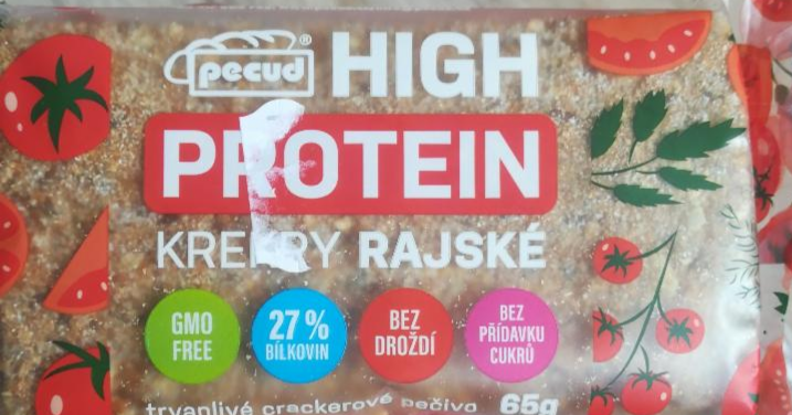 Fotografie - HIGH Protein Krekry rajské Pecud