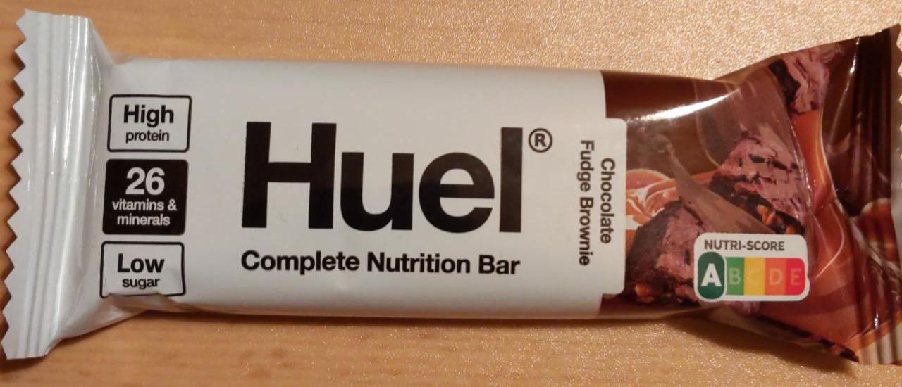 Fotografie - Complete nutrition bar chocolate fudge brownie Huel