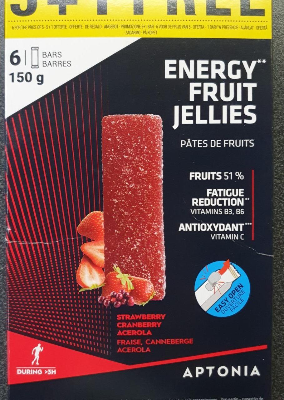 Fotografie - Energy Fruit Jellies strawberry, cranberries, acerola Aptonia