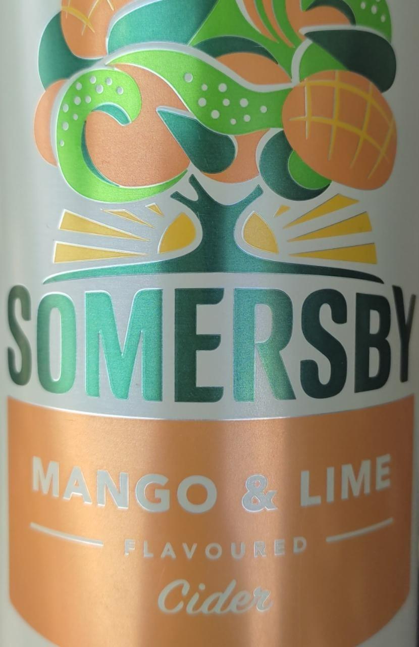 Fotografie - Mango & Lime Cider Somersby