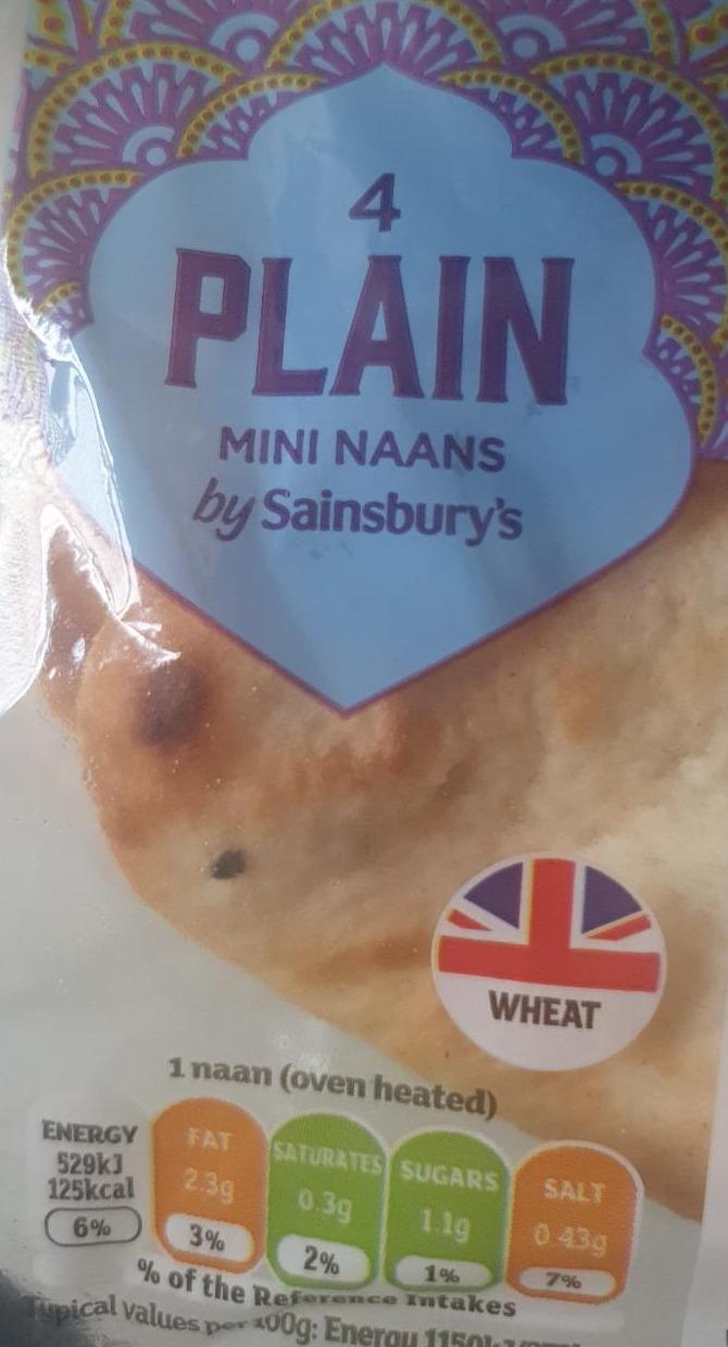 Fotografie - mini naans Sainsburys