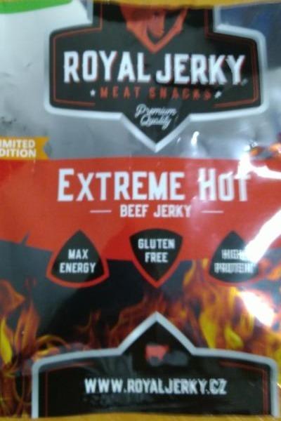 Fotografie - Beef Jerky Extreme Hot Royal Jerky