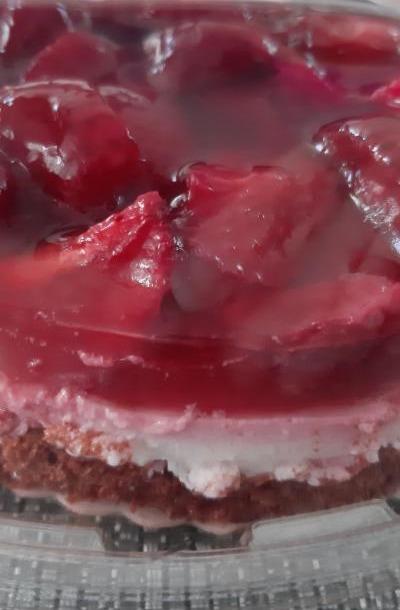 Fotografie - Valentýnský cheesecake