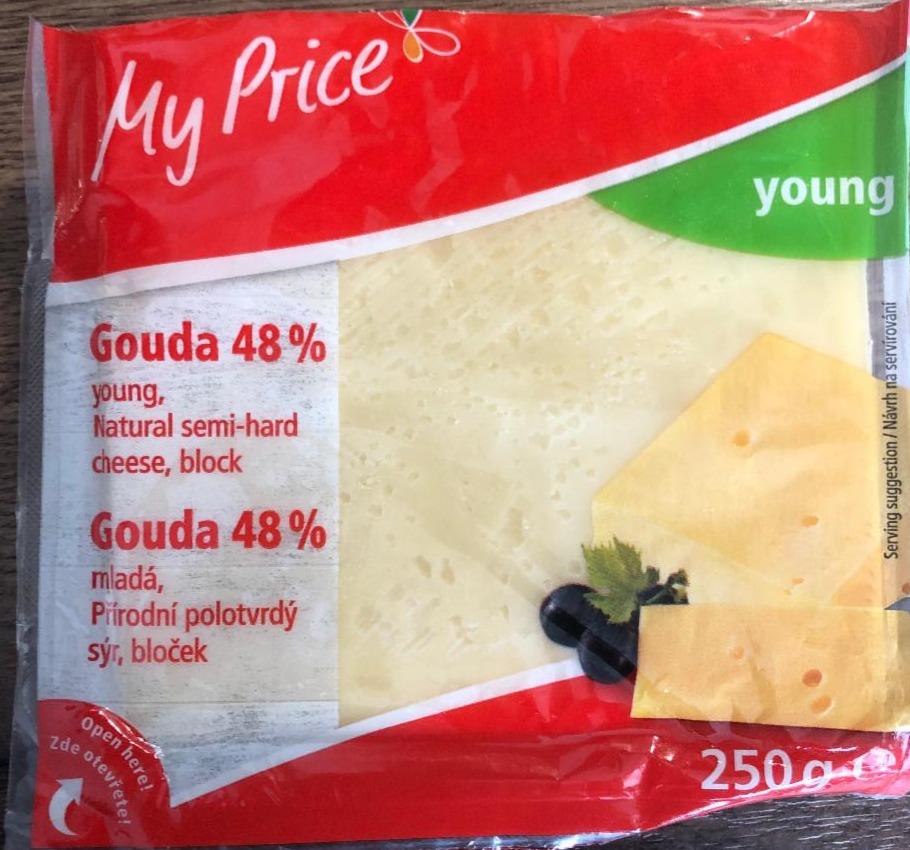 Fotografie - Gouda 48% mladá plátky My Price