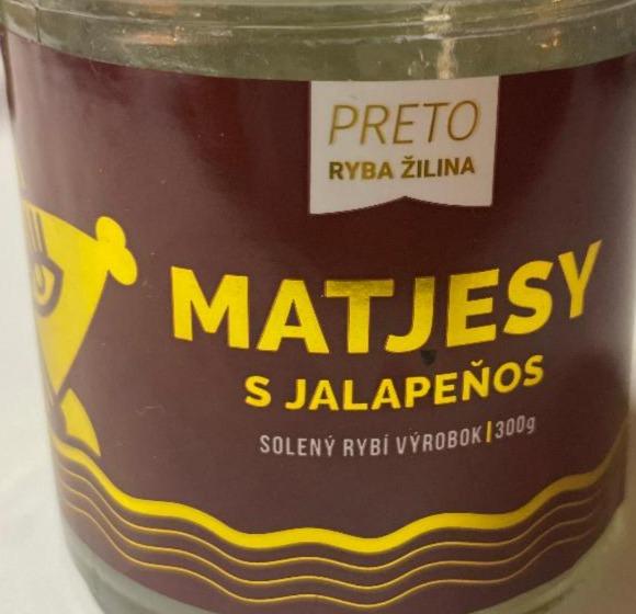 Fotografie - Matjesy s jalapeños Preto