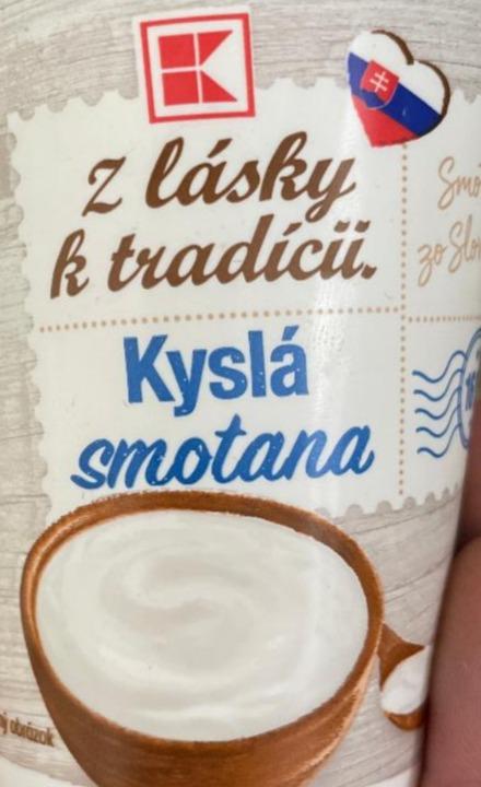 Fotografie - Kyslá smotana 16% K-Classic