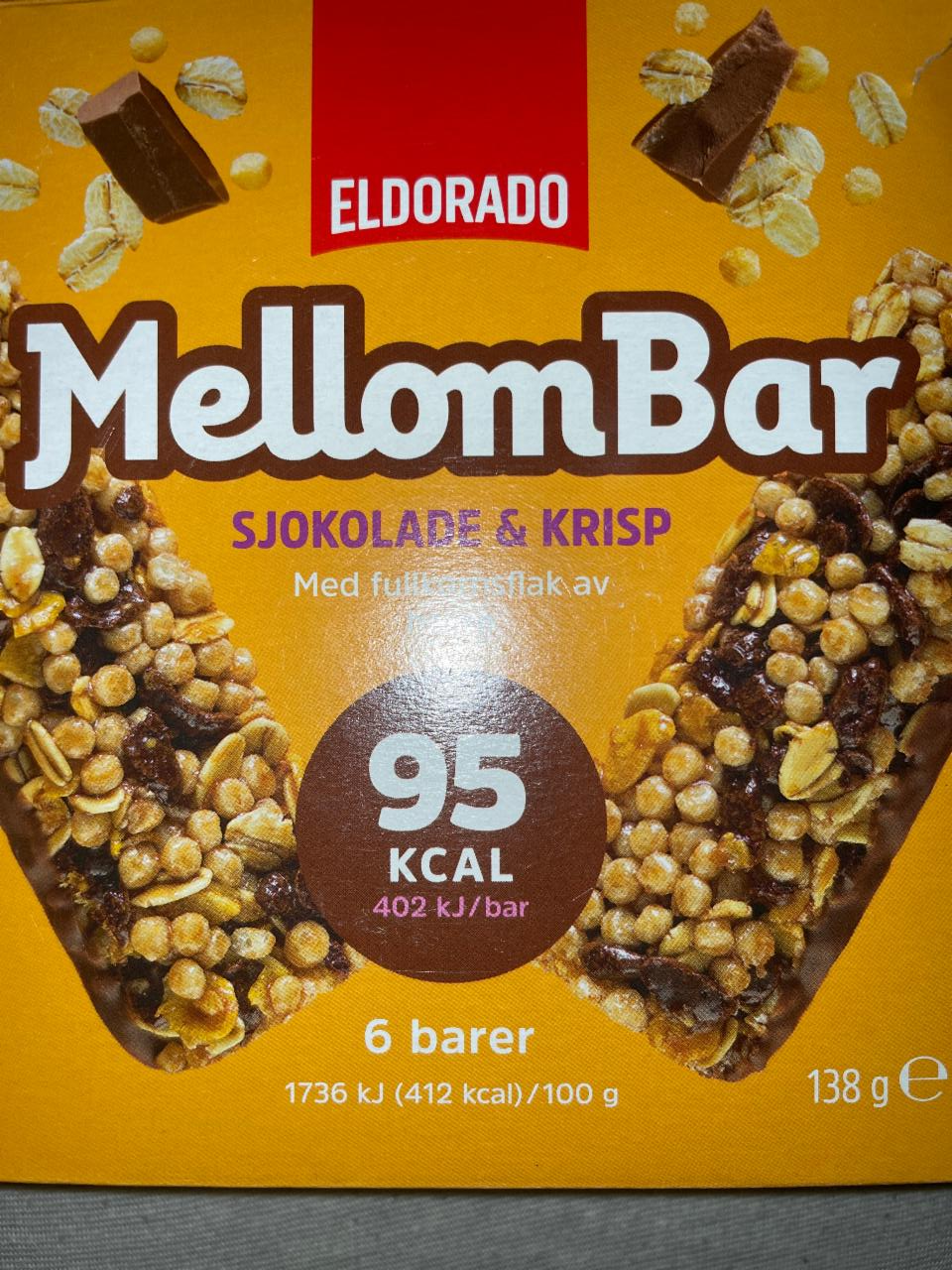 Fotografie - mellomBar sjokolade&krisp