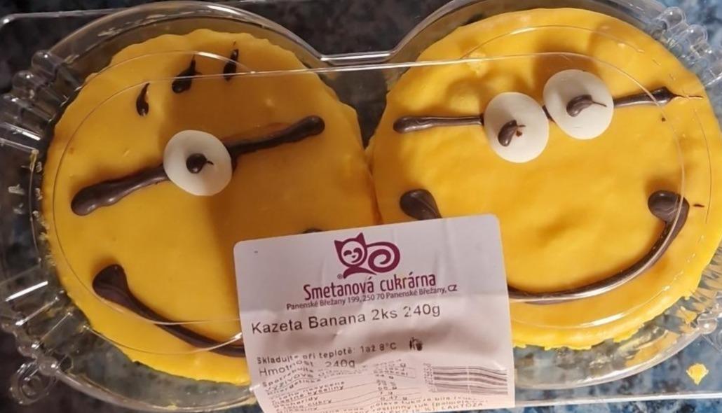 Fotografie - Kazeta banana Smetanová cukrárna