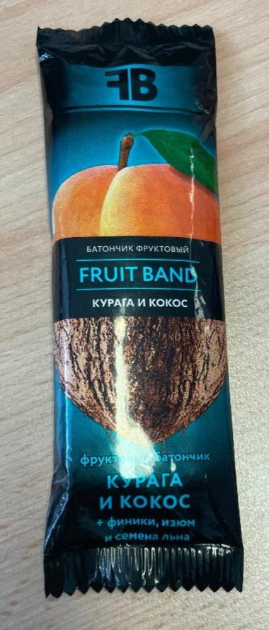 Fotografie - Батончик курага и кокос Fruit Band