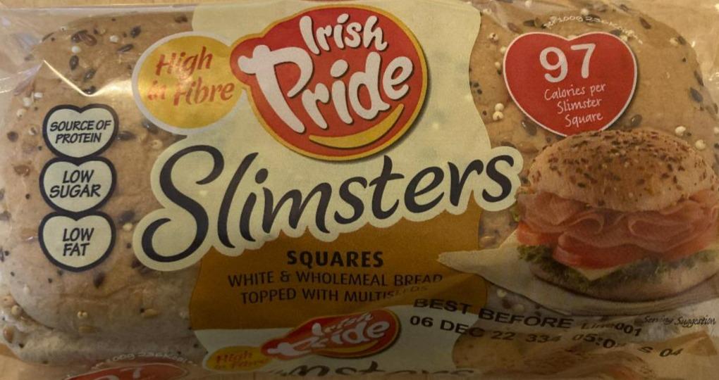 Fotografie - Slimsters squares white & wholemeal bread Irish Pride