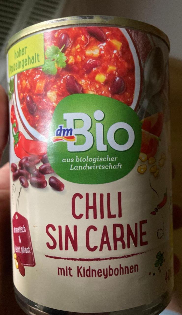 Fotografie - Chili sin carne mit kidneybohnen dmBio