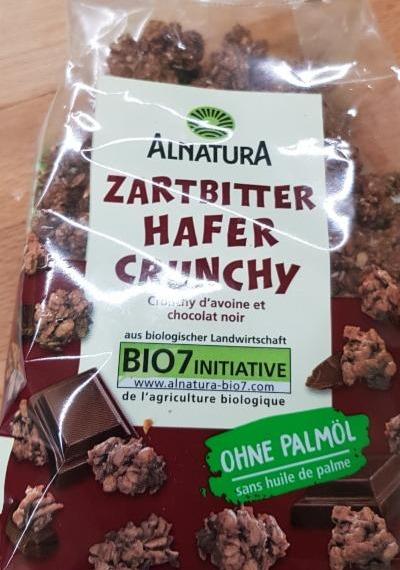 Fotografie - zartbitter hafer crunchy Alnatura