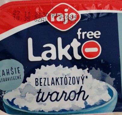 Fotografie - Tvaroh Rajo lakto free