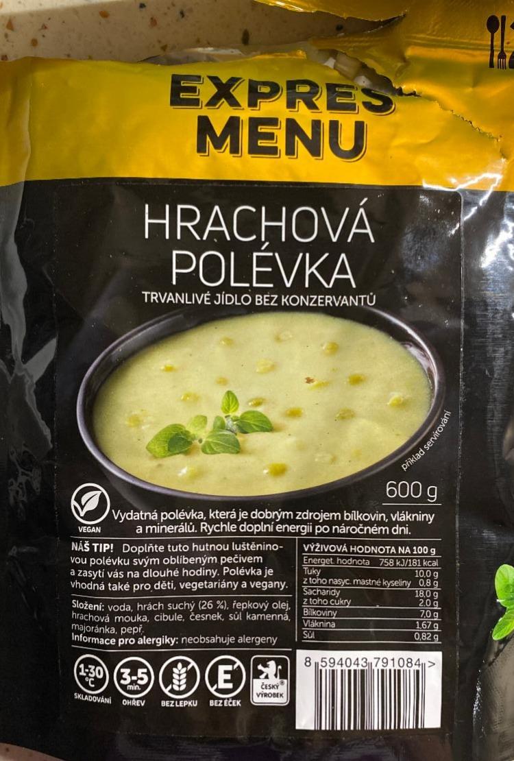 Fotografie - Hrachová polévka Expres menu