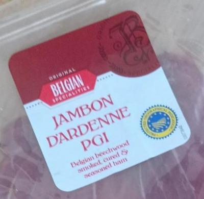 Fotografie - Jambon D'Ardenne PGI Belgian Specialities