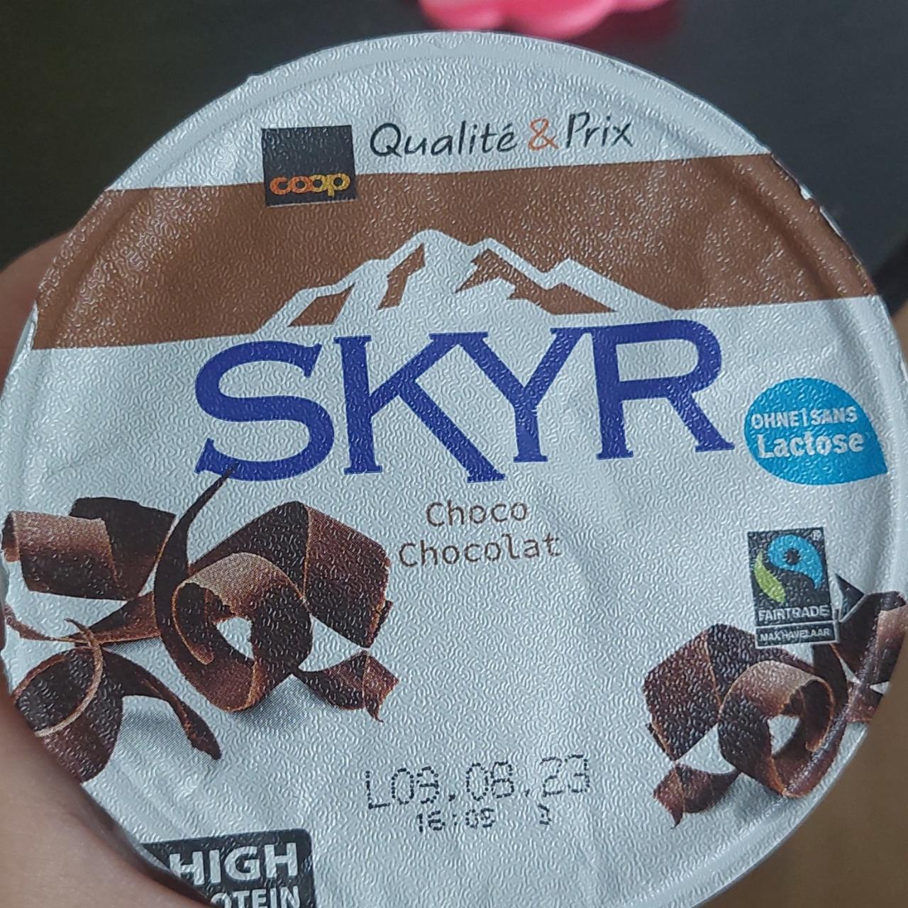 Fotografie - Skyr Choco Coop Qualite & Prix