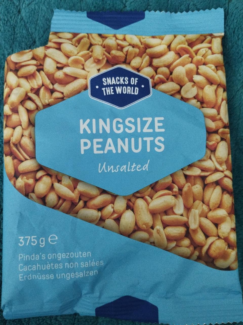 Fotografie - Kingsize Peanuts Unsalted Snacks of the world