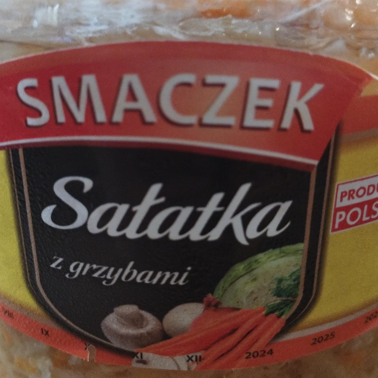 Fotografie - Salatka z grzybami Smaczek