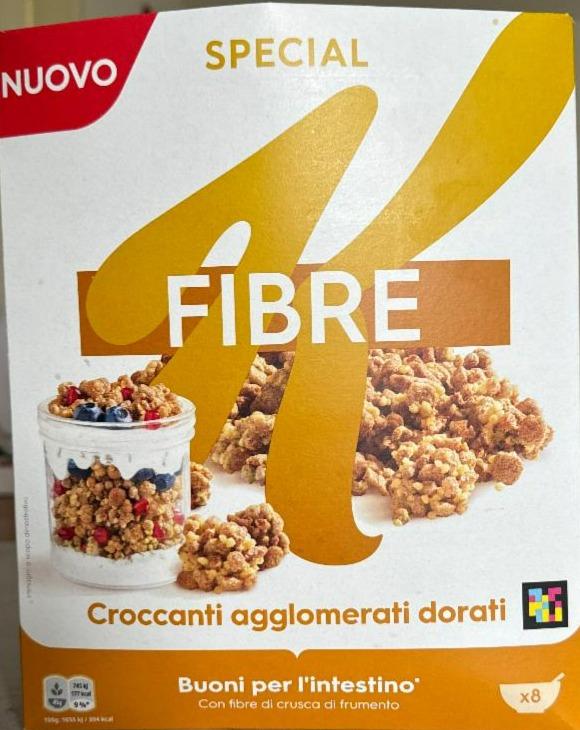 Fotografie - Special fibre croccanti agglomerati dorati Kellogg's