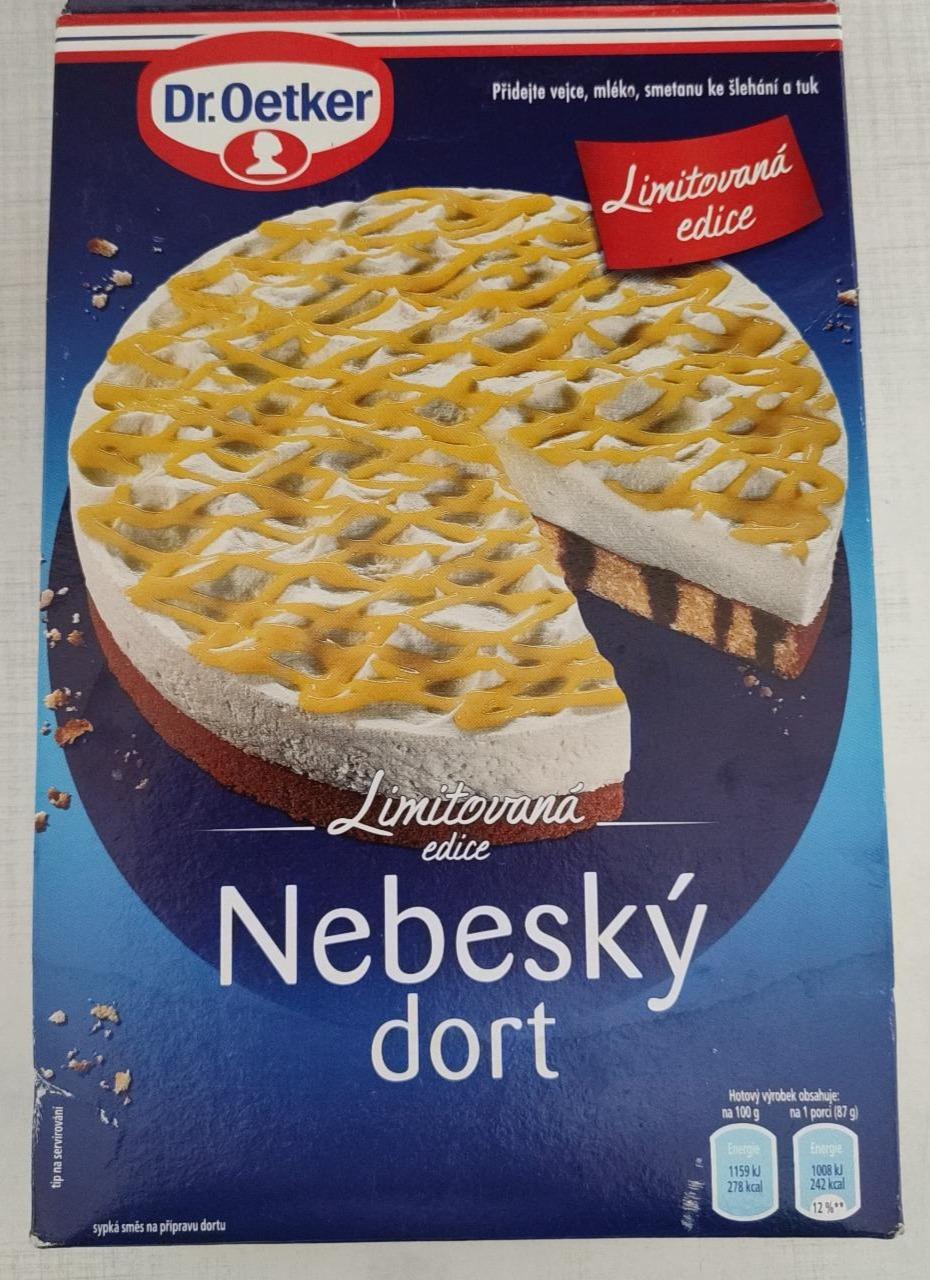 Fotografie - Nebeský dort Dr.Oetker