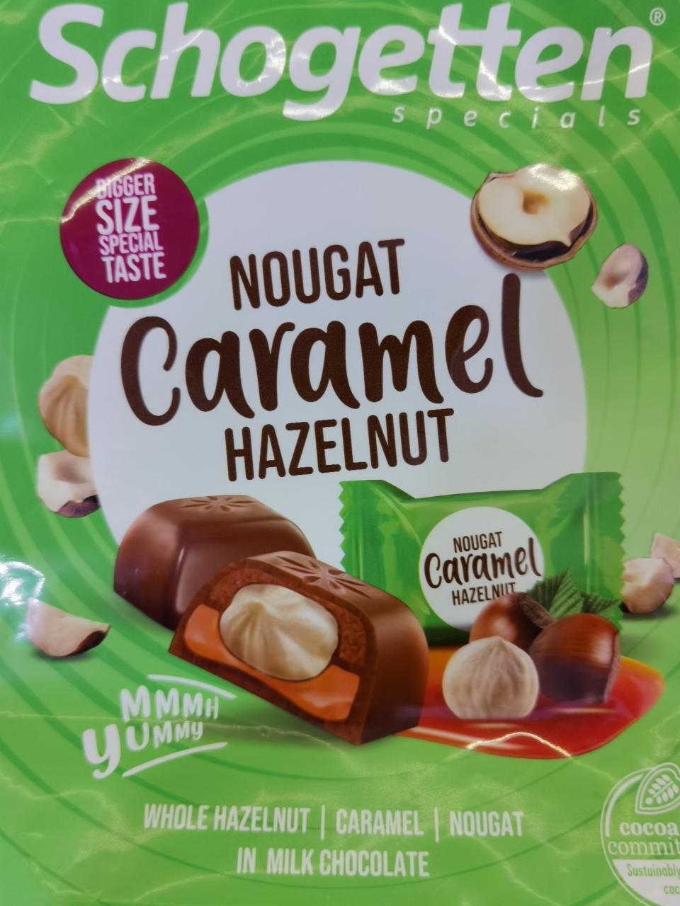 Fotografie - Nougat Caramel Hazelnut Schogetten Specials