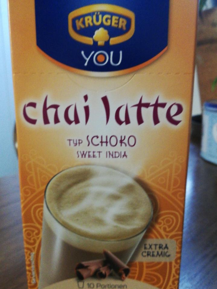 Fotografie - Chai Latte Sweet India Schoko