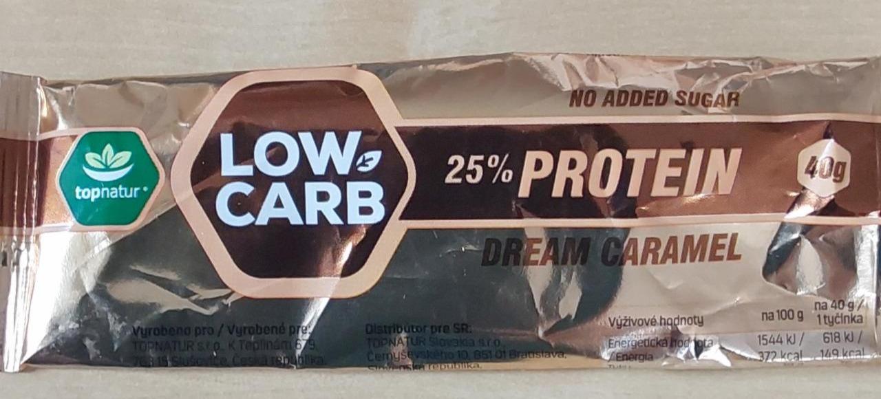 Fotografie - Low carb 25% Protein Dream Caramel Topnatur