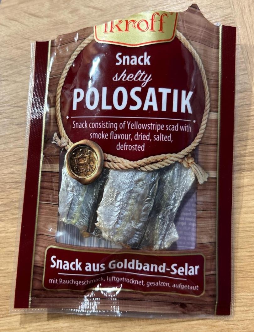 Fotografie - Snack shelty polosatik Ikroff