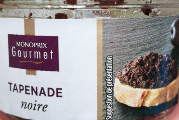 Fotografie - Tapenade Noir Monoprix FR