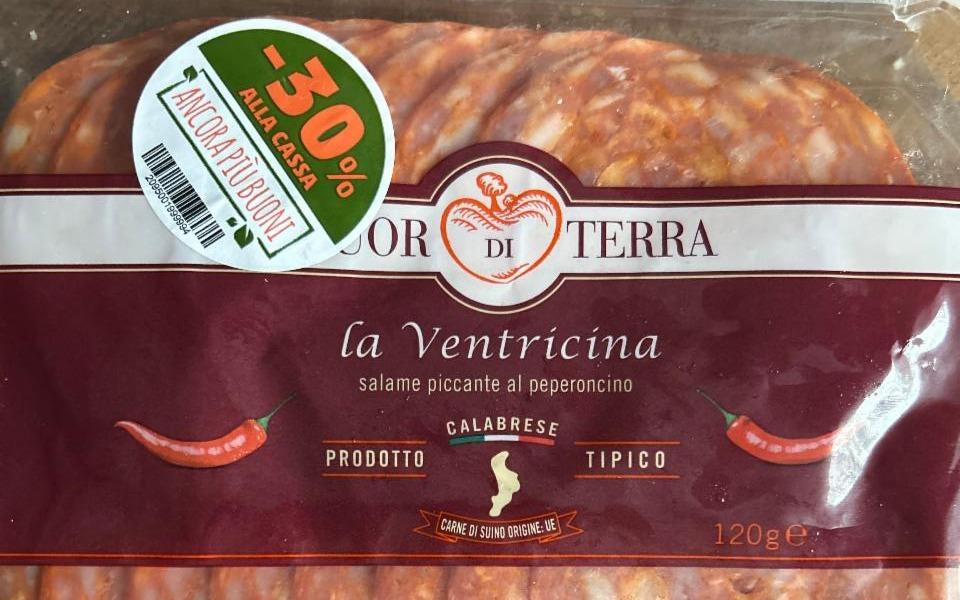 Fotografie - La ventricina Salame picante al peperoncino Cuor Di Terra