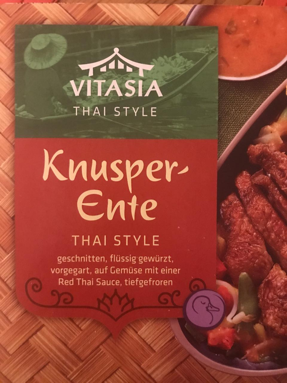 Fotografie - Knusperente Thai style Vitasia