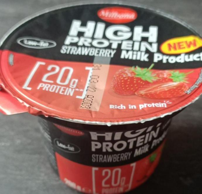 Fotografie - Highprotein Milk Strawberry