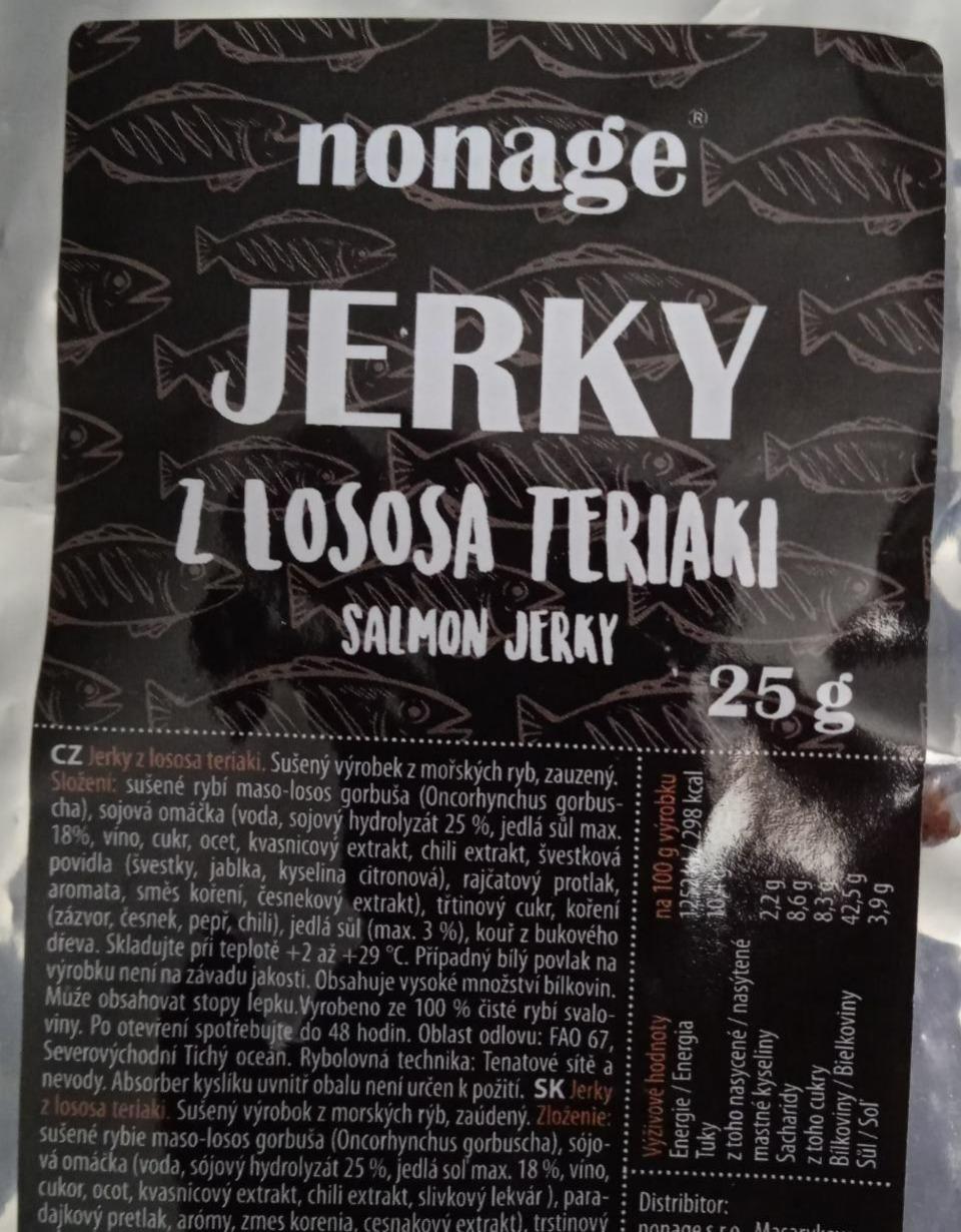 Fotografie - Jerky z lososa teriaki Nonage