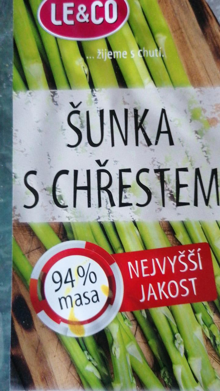 Fotografie - Šunka s chřestem 94% masa LE & CO