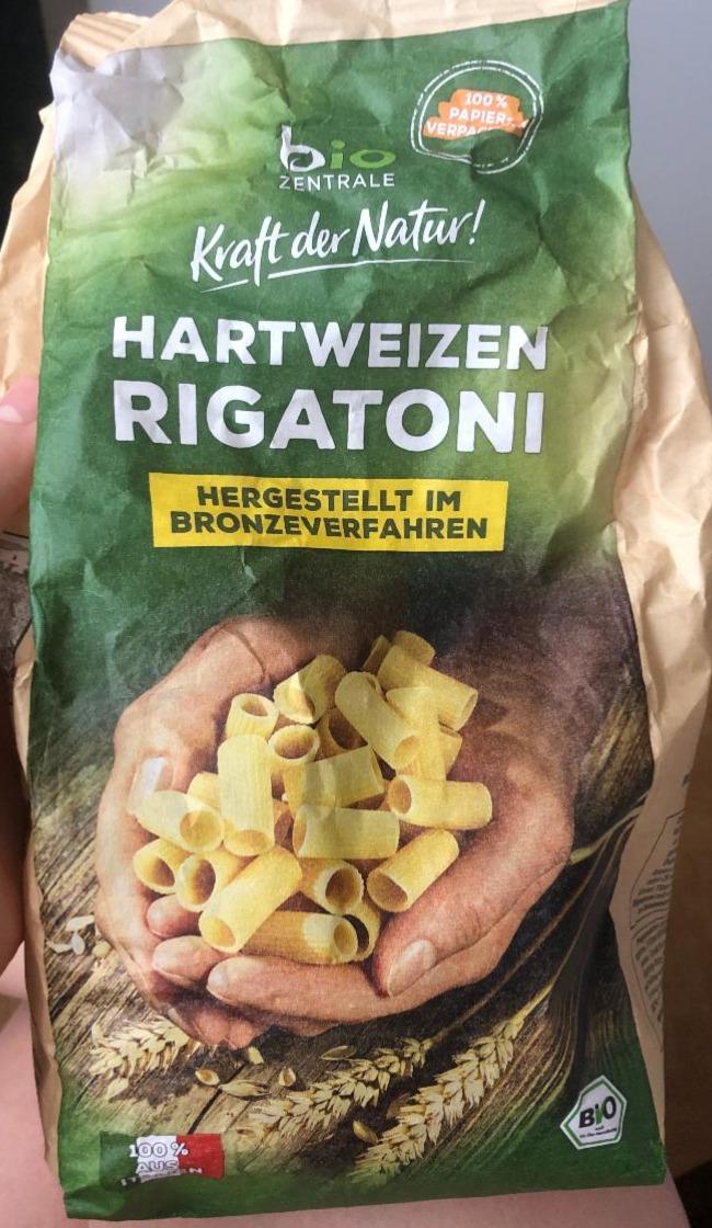 Fotografie - Hartweizen Rigatoni Bio zentrale