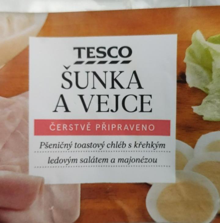 Fotografie - Tesco Šunka a vejce