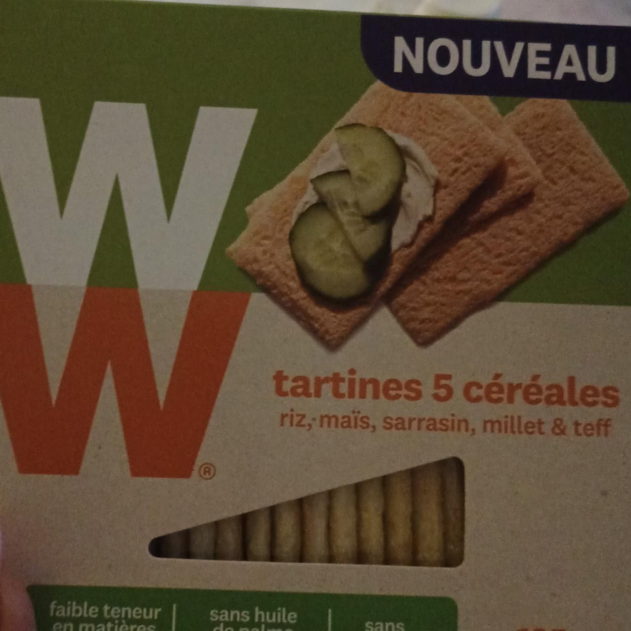 Fotografie - Tartines 5 céréales WW