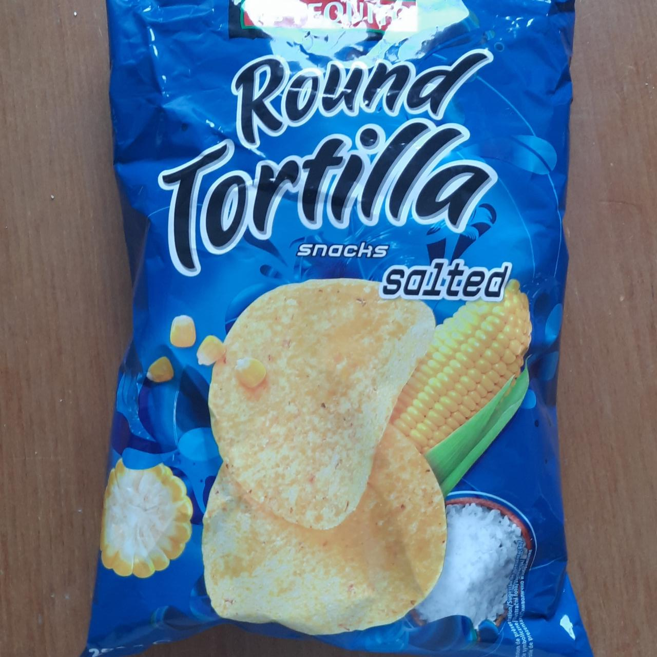 Fotografie - Round Tortilla Chips salted El Tequito