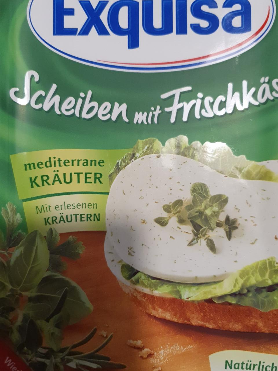 Fotografie - scheiben mit frischkäse,kräutern Exquisa