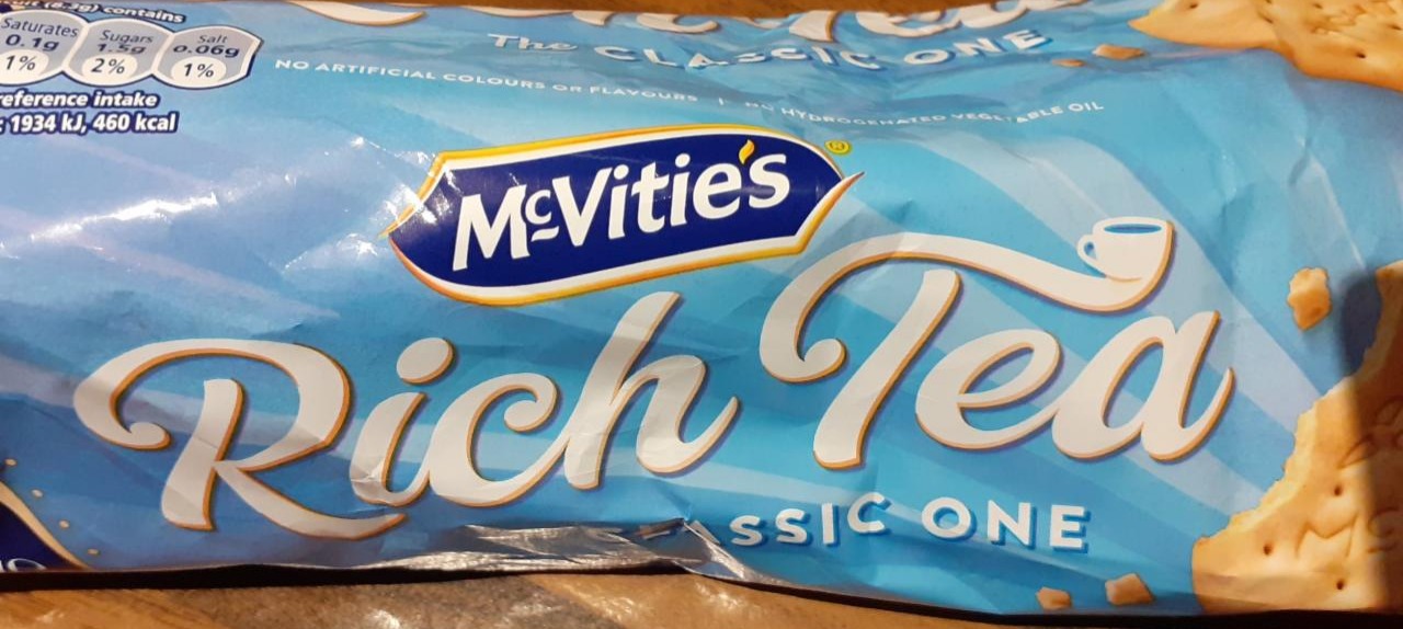 Fotografie - McVities Rich Tea The Classic One