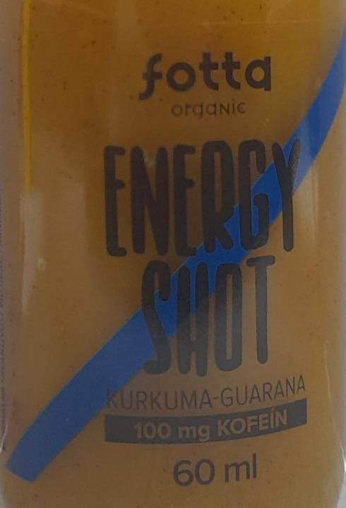 Fotografie - Energy shot kurkuma-guarana Fotta